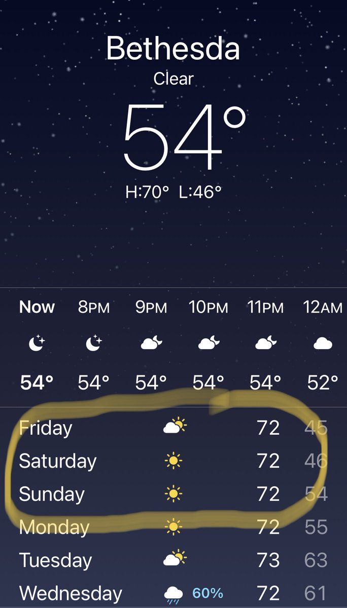 BCCBaseballMD's tweet photo. Weather 👀 great. Mother Nature going to allow some new “Mr Novembers”. BCC Select Champions to be crowned on Friday & Sunday #bccbaseballmd #bccselect https://t.co/wvAZp4E2iT
