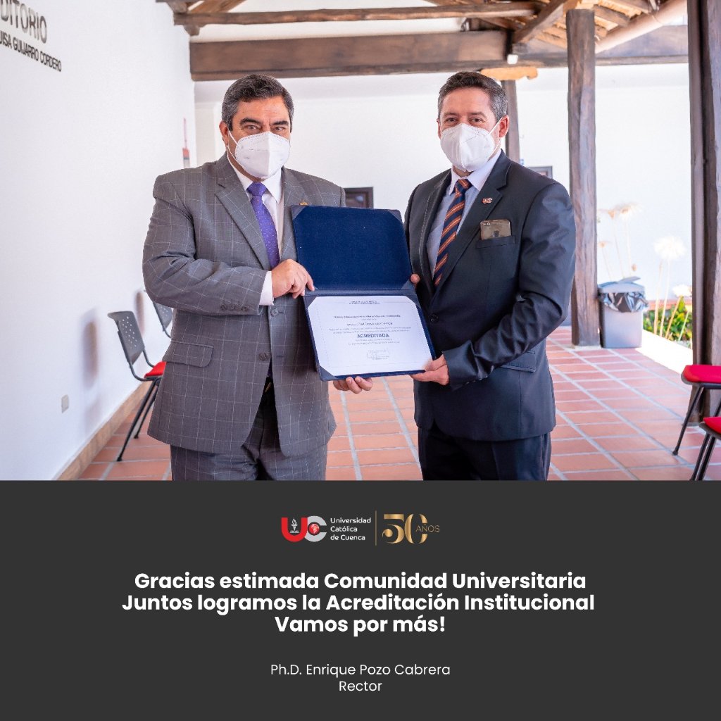UCatolicaCuenca's tweet photo. ⭐OFICIALMENTE ACREDITADOS⭐ #acreditada https://t.co/RkRxr3nfDq