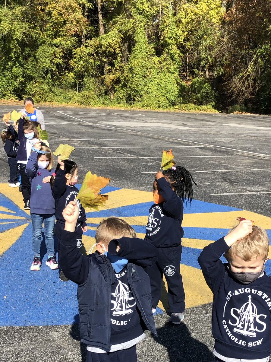 MarieMu83840428's tweet photo. SAS pre-k &amp; K angels checking out the changing Autumn leaves &amp; enjoying our beautiful campus. @StAugustineElem @MrMillerSAS @mrskaplanSAS @JennySoveroRoss @Rhonnie_joy @ArchbaltSchools @CCASTAcom @DeniseBall_EDU https://t.co/AaMDPe8cxI