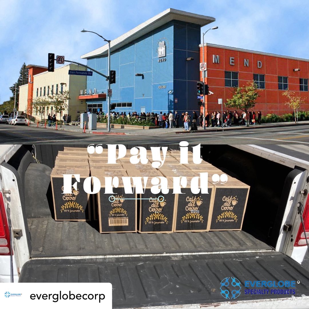 mendpoverty's tweet photo. Thank you @EverglobeCorp and Cafe Del Cerro for donating over 300 bags of coffee recently to our food bank!
#MENDPoverty #ThankYouThursday #Foodbank #Donate #PeopleHelpingPeople https://t.co/6HH0KPnaOR