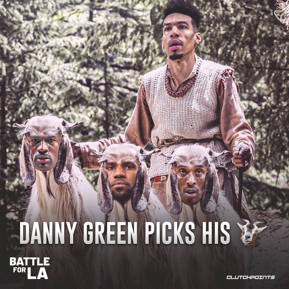 Clutchpoints On Twitter I Like To Spell G O A T Differently The Greatest Of Their Era G O T E Those Guys Are All The Greatest Of Their Eras Danny Green Dgreen 14 Tells Tomerazarly On Battleforlacp That