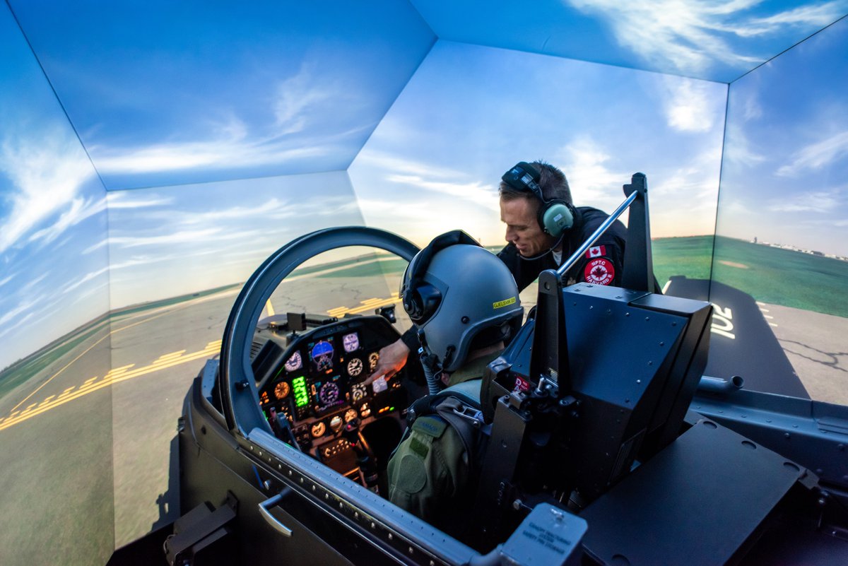 VanguardMag's tweet photo. .@CAE_Inc is delivering a #CC295 fixed-wing search and rescue training program in partnership with @Airbus for the @RCAF_ARC which will help prepare aircrews for critical life-saving search and rescue missions across Canada. 

Read here: https://t.co/L2iObiVjfU https://t.co/N2SbKZINRr