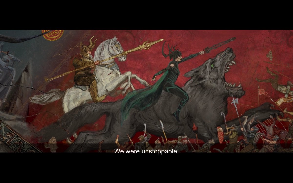 honestly we love a death goddess who speaks the truth about how empires get built!