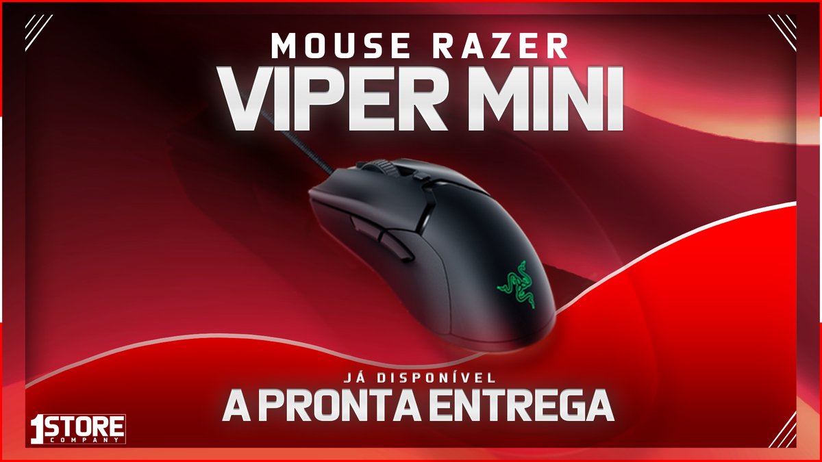 1StoreCompany's tweet photo. 🌐 Razer Viper Mini disponível!

🇧🇷 Produto PRONTA-ENTREGA.

🧾 R$289,99 + Frete por conta do Comprador

📨 DM aberta em horário comercial. https://t.co/uaehcWwGBu