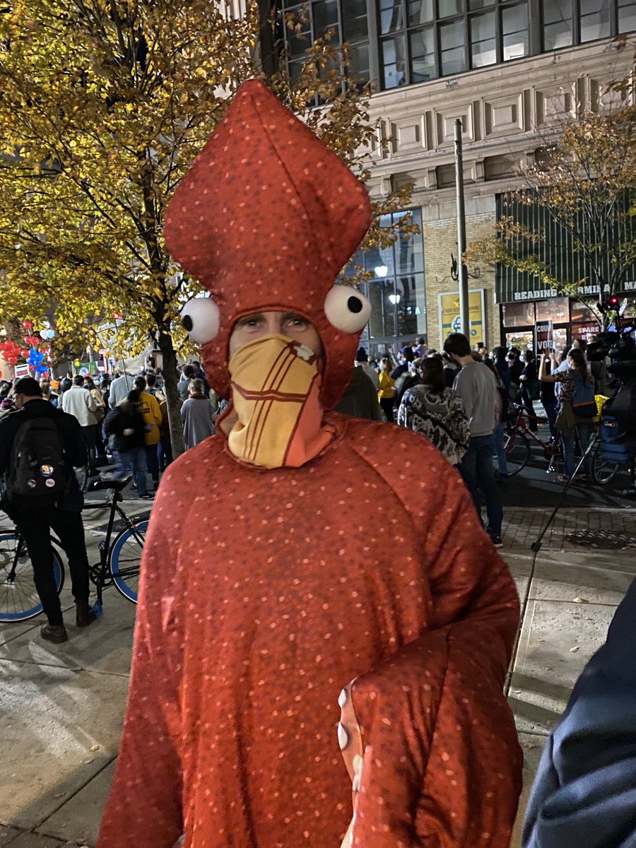 Asked him what he was, he said “Squid Pro Quo”