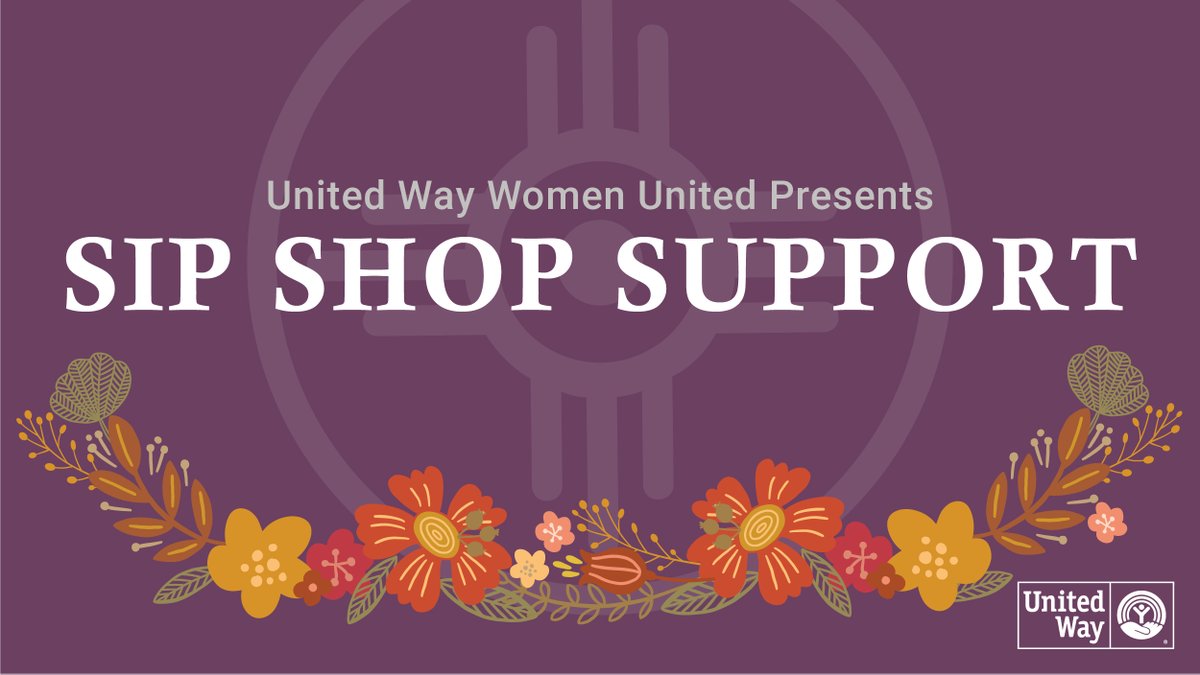 unitedwayplains's tweet photo. Sip, Shop, Support - Women United’s signature event  - has gone virtual this year! If you're a woman looking to connect with others passionate about leading change in our community, this event is for you! Details at https://t.co/aupJJ2nUar. 🛍️ #SipShopSupport #WomenUnited https://t.co/cKF7jvWg4a