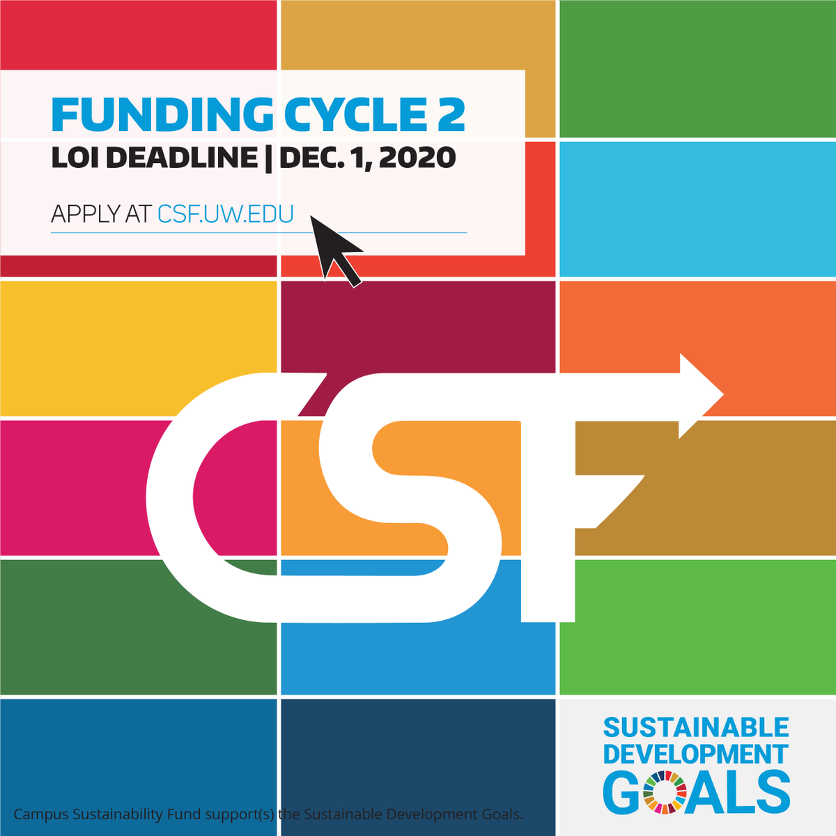 uwcsf's tweet photo. The Winter Funding Cycle (FC2) is now open for submissions!
The Letter on Intent (LOI) window is now open until December 1st. Full proposal is due on January 15th.
For more info, use the link in bio. As always, dm us with questions
https://t.co/bCMlUU0Lpk https://t.co/wmlUPz9fU2