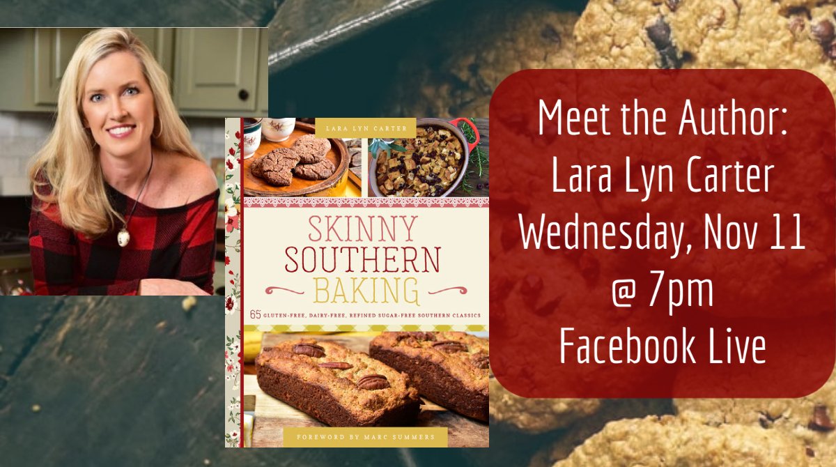 StChLibrary's tweet photo. Satisfy your cravings...without the guilt. Visit https://t.co/tFwPkIT4AD on Wed, 11/11 to discover "Skinny Southern Baking". Chef @LaraLynCarter will share her lightened-up Southern staples at the library's How-To Virtual Festival.
Bring your appetite! #bakingdemo https://t.co/UDTPlNrtnl
