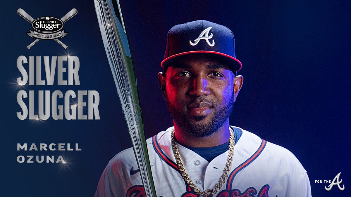 thec0demeister's tweet photo. Not one.
Not two.
Not three. 
but FOUR Silver Slugger winners for my @Braves.
Best line up in baseball.

#MixedItUp #ForTheA https://t.co/iOw19kuJ06