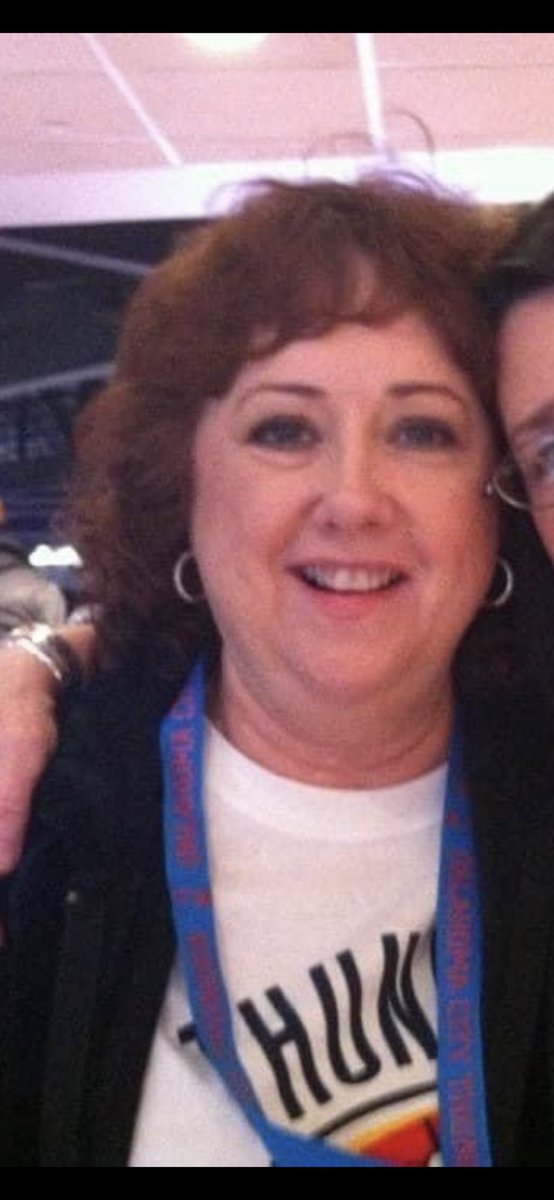 peytonyager's tweet photo. Remember Kathy Cronemiller? She was forced to find a #COVID19 bed in Ft Worth last month because all OKC hospitals were/still are filled to the brim. 

She's on day 30 in a coma.

Update on @kfor @ 10..... as OKC hospitals enter Tier 3 Thurs, according to the state's surge plan https://t.co/5uPp5sc1NX