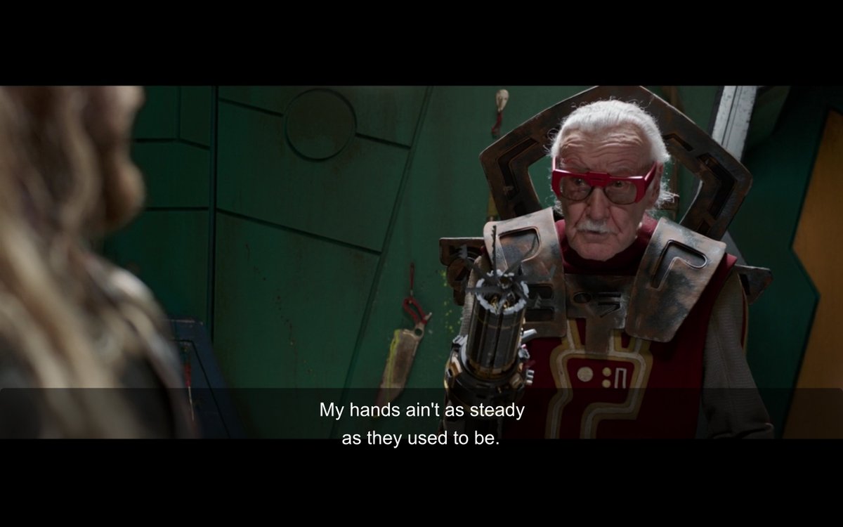 earnest tweet: pour one out for stan lee 