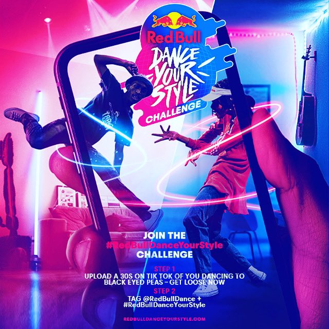 therealNIGHTOUT's tweet image. ATTN all street dance + TikTok lovers!! 🎉 Join the Red Bull Dance Your Style TikTok Challenge! Enter NOW until 11/15 Enter on TikTok for a chance to share your moves with the world and a spot compete in the next #redbulldanceyourstyle World Final! - bit.ly/danceyourstyle