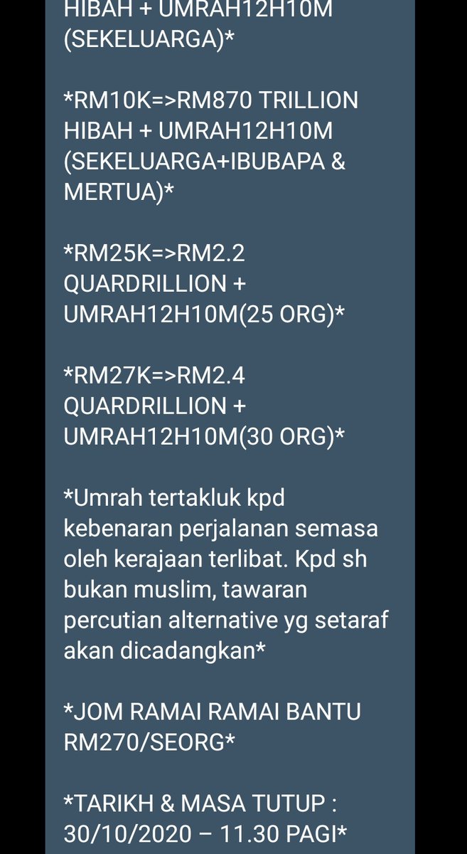 Mr Kah Hau Wat On Twitter Boleh Tonton Lihat Sendiri Majlis Makan Smmg Buat Aku Kesian Kpd Mereka Yg Penat Cari Duit Tapi Bagi Pada Penipu Besar Ni Semua Hasil Tak