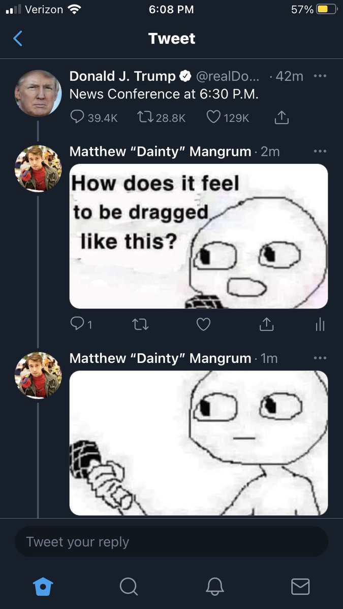 Matthew “Dainty” Mangrum tweet media