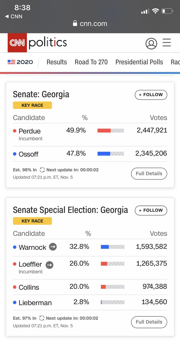 Jen Crozier (@jencrozier) on Twitter photo Georgia & <a href="/staceyabrams/">Stacey Abrams</a> are some of the biggest heroes of this election. Why arenāt we talking about Senate runoffs tonight? #FlipTheSenateBlue Georgia & <a href="/staceyabrams/">Stacey Abrams</a> are some of the biggest heroes of this election. Why arenāt we talking about Senate runoffs tonight? #FlipTheSenateBlue