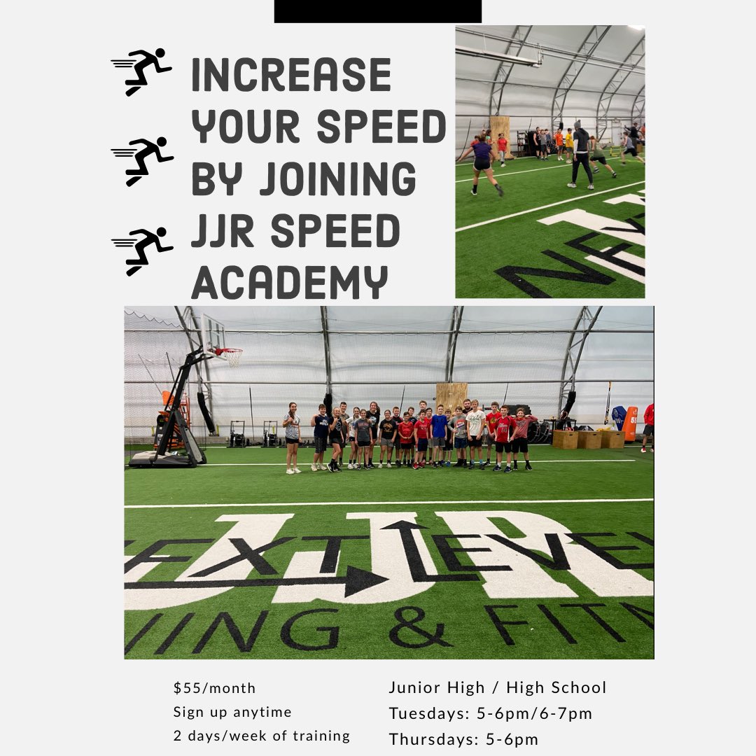 JJRNextLevel's tweet image. Speed is the key to success! 

Make it apart of your weekly training regiment 🔨

#SpeedAcademy
