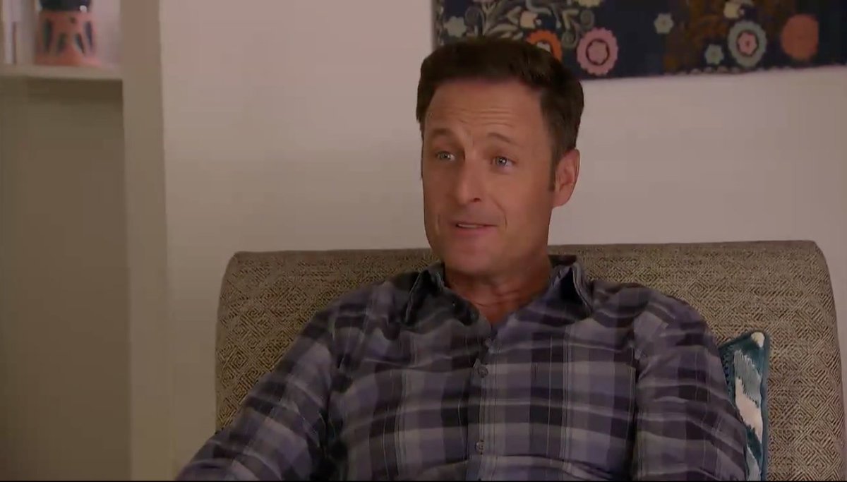emilylongeretta's tweet photo. Chris Harrison's reactions to Clare saying she and Dale are in love and that he's her "person" ... are my new favorite things. #TheBachelorette https://t.co/rU0qbSDWnj