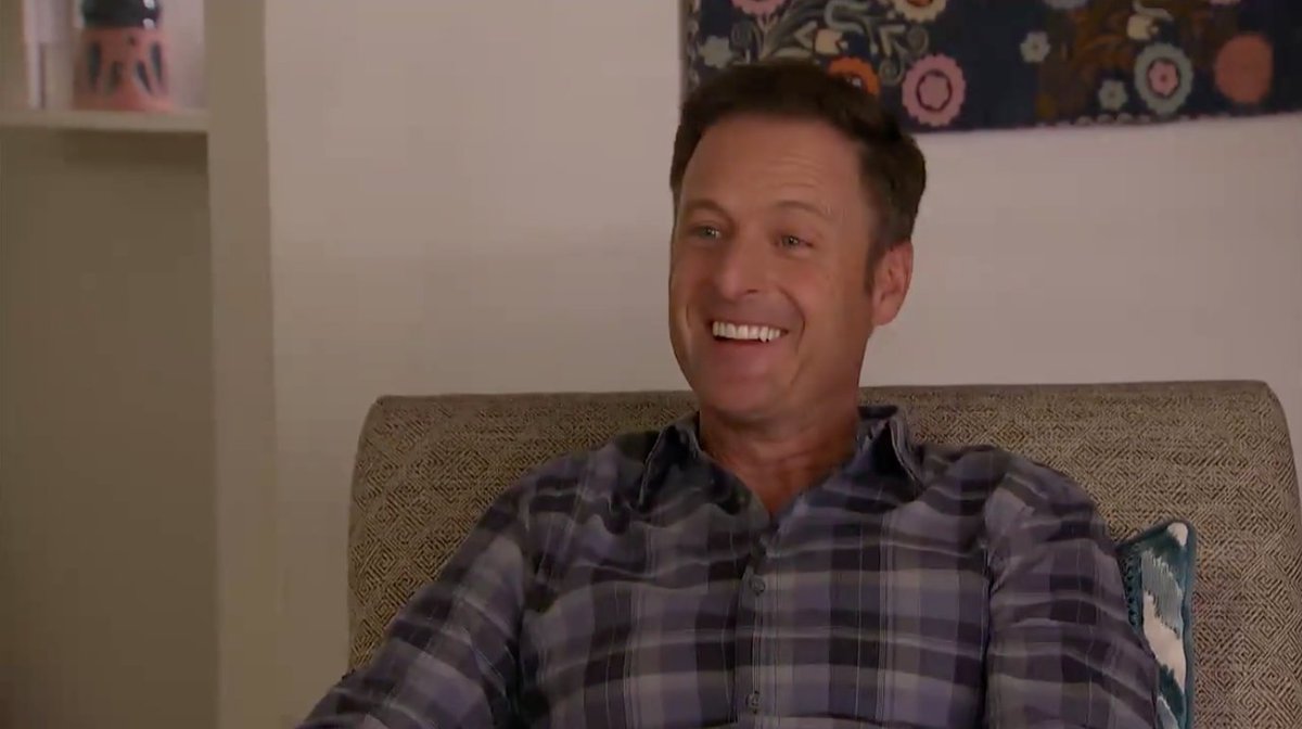 emilylongeretta's tweet photo. Chris Harrison's reactions to Clare saying she and Dale are in love and that he's her "person" ... are my new favorite things. #TheBachelorette https://t.co/rU0qbSDWnj