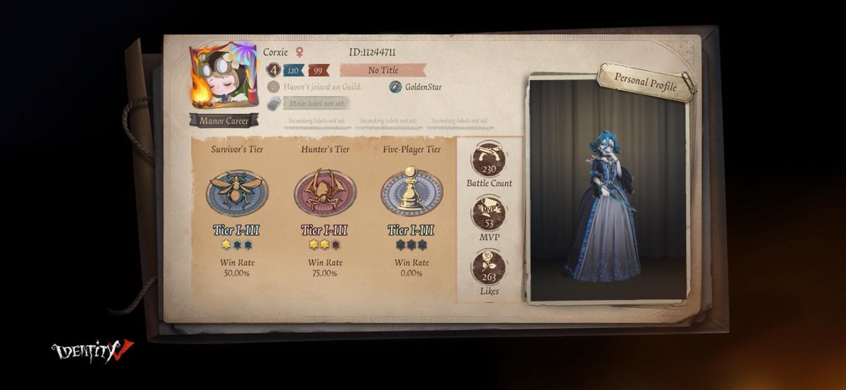 3Tail's tweet photo. I'm playing Identity V. Fancy a game? https://t.co/WUPRju4US7