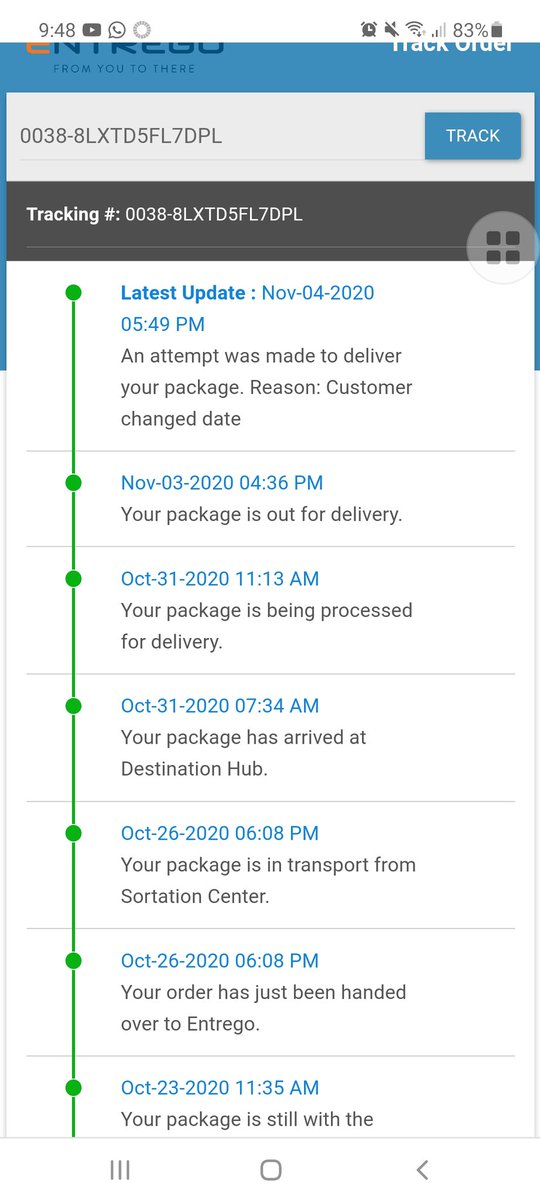 kimitweetums's tweet photo. @EntregoPH Still no updates? Help me understand why it says that "Customer changed date"? None of your riders contacted me and I was waiting the whole day of Nov 4 for the delivery. No text, no calls. How long is my package going to be with your rider? How is that safe? https://t.co/94a7aSklge