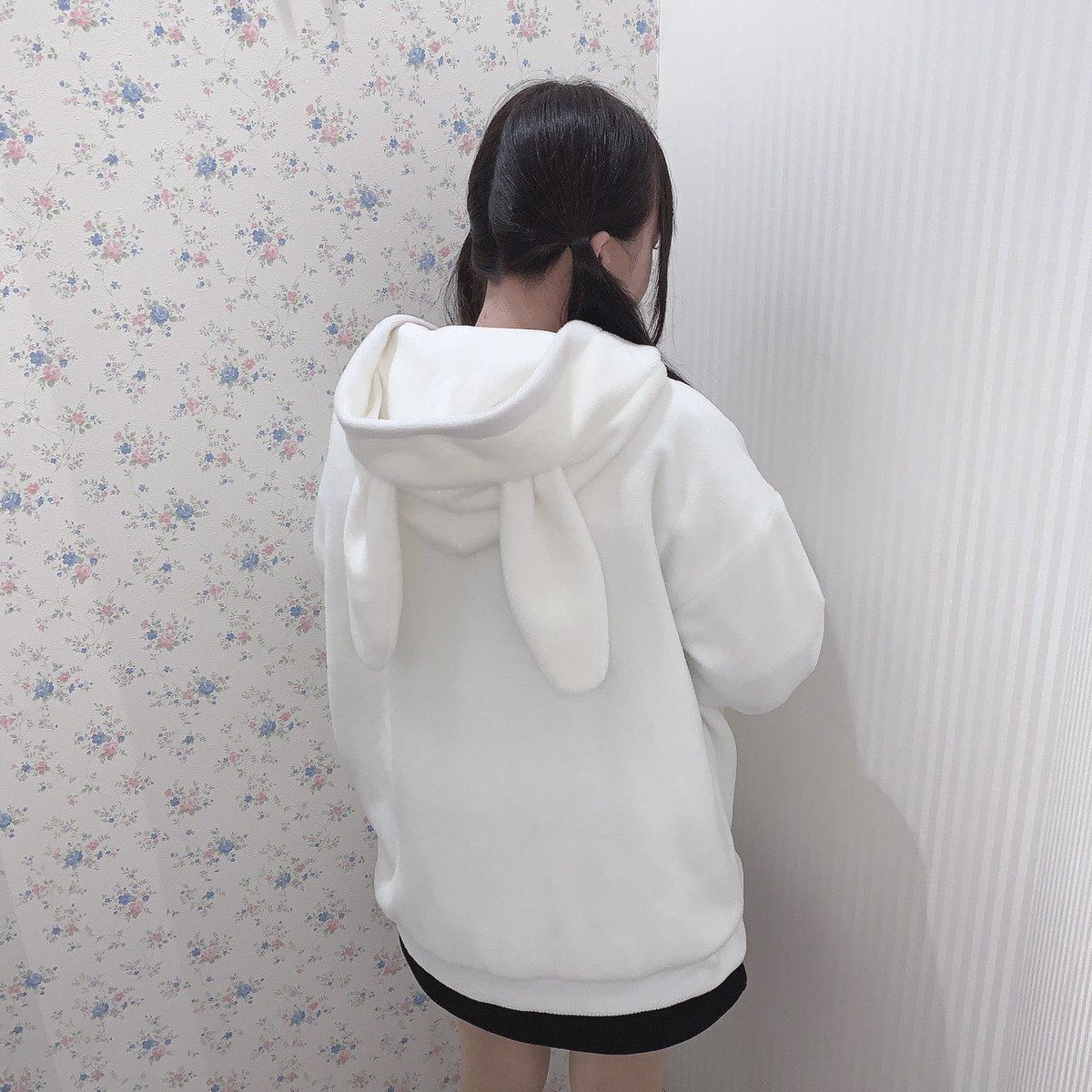 🍒🍒 New arrival 🍒🍒 うさ耳がポイントのジップパーカーが入荷致し