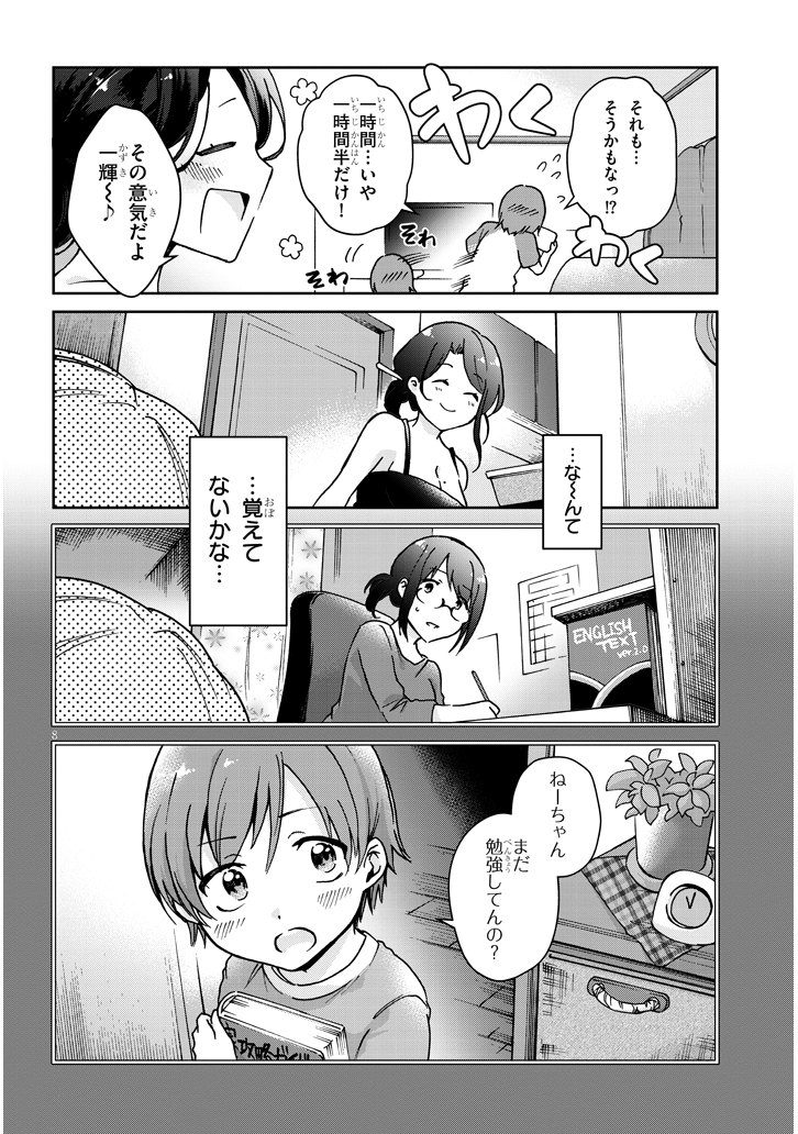 姉と弟が深夜に一緒にゲームする話(2/3) 