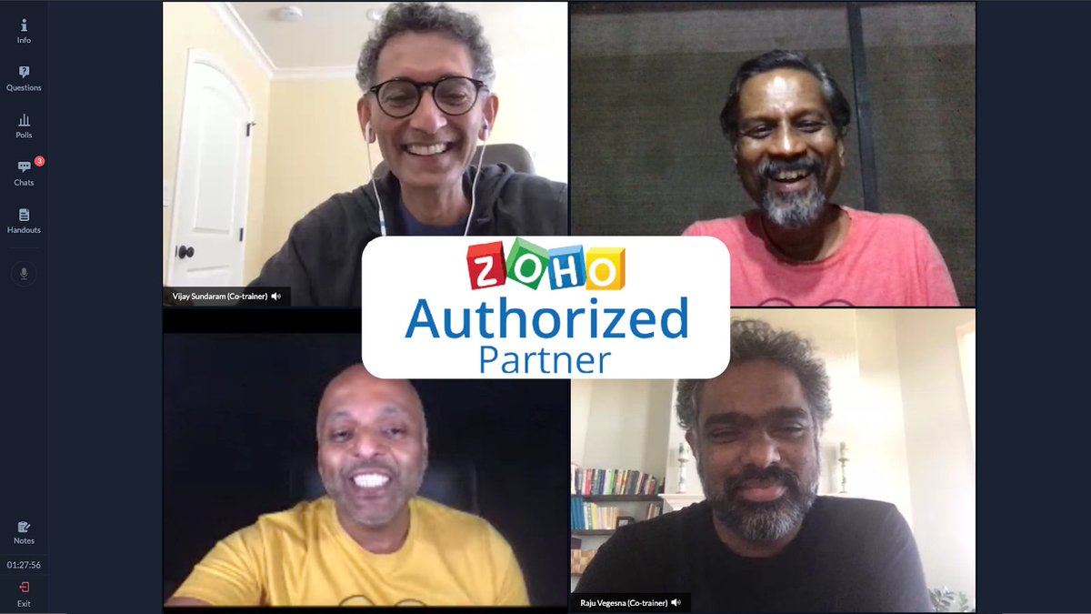CloudLion_Inc's tweet photo. 'Zo' good to see Zoho smiling.
❤️💚💙💛
On behalf of the Cloud Lion team: we value the trust and support you put into your Zoho Partner ecosystem.
மிக்க நன்றி ZOHO!!!💪🚀
https://t.co/Fq8u0ssWAo ☁️🦁
#CloudLion #Zoho #ZohoPartnerTeam #gozoho https://t.co/v9LLgxpcNC