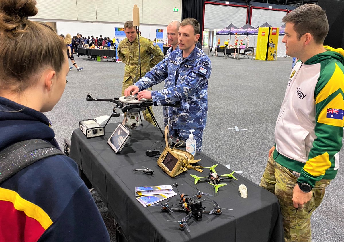 DefenceScience's tweet photo. We're here! Join #DefenceScience and @DeptDefence at the Science Alive expo at the #Adelaide Showgrounds! Fun and interactive displays demonstrate how science and technology plays a role in our everyday lives. https://t.co/miKnjWCAbP #STEM https://t.co/W6AbsNQAzW