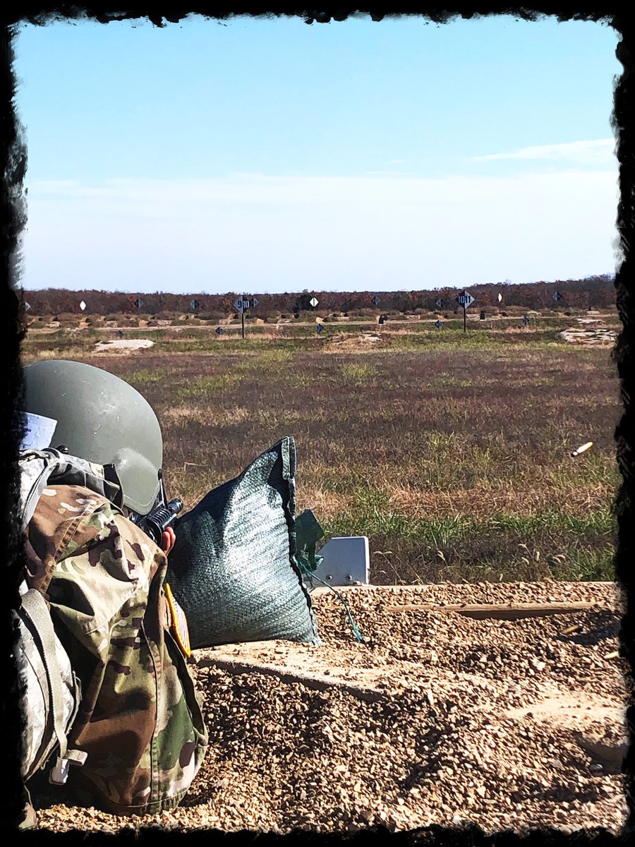 E795thMPBN's tweet photo. Trainees at E795 MP BN use the Location Of Miss And Hit, or LOMAH, Range to inform their group and zero at distance targets today. Tomorrow is pre-qualification using CCOs and barrier shooting. Echo is doing amazing things!!! @G6_795th @G7_795_MP @CMDTArmyMPs @bennettmp45 https://t.co/xDuEGFvjY4