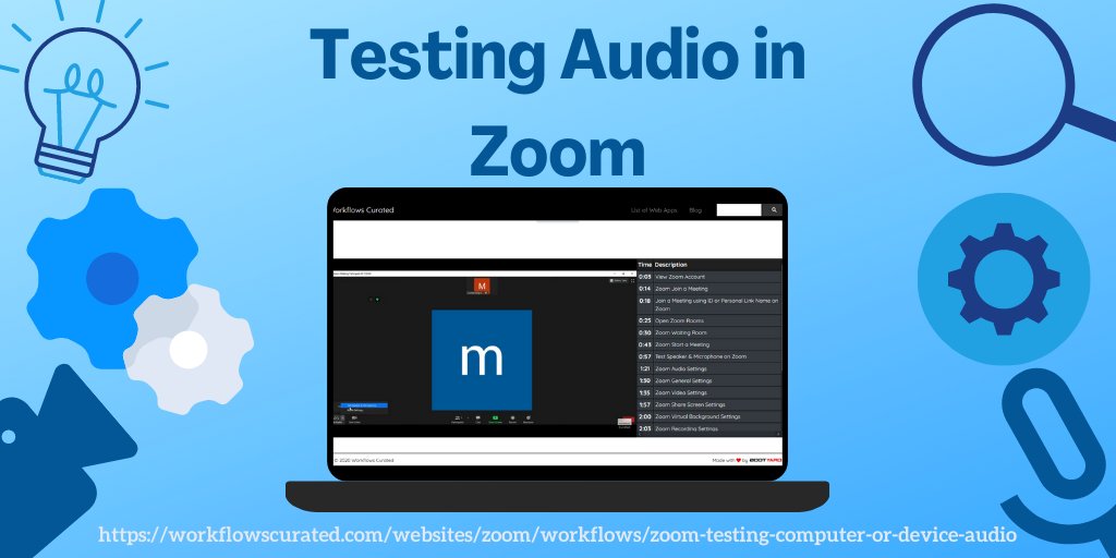 WCurated's tweet photo. Are you are an aspiring designer or developer trying to develop an app similar to Zoom? 

Learn how the details of their UX design by observing their workflows.

We’ve documented Zoom's workflow on: https://t.co/pwATYTsNva

#Zoom #Workflows #UX #UI #TestAudio https://t.co/QpkdHWqTWC