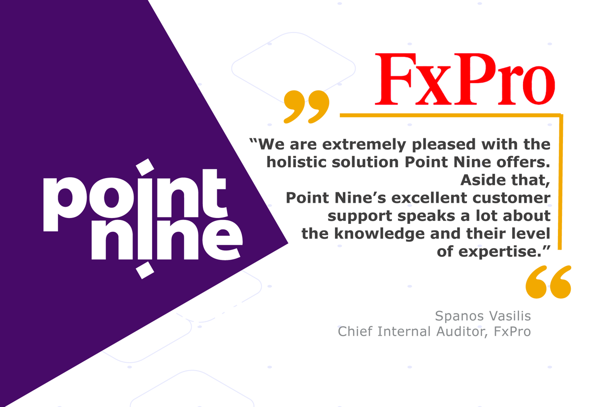 PointNine_'s tweet photo. Nothing consoles and comforts like certainty does, and we're certain our solution will comfort your business!
➡️ https://t.co/Dq4f0XOKgF #PointNine #FXPRO #RegTech #EMIR #MiFIDii #SFTR #FinTech #FinanceInnocation #FXPro https://t.co/fKsAoBo2XR