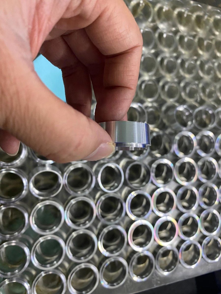 HJY_Precision's tweet photo. New CNC machining parts we are making in our factory now. #cncmachining #cnc #cncturning #machining https://t.co/HEwbMPYtD5