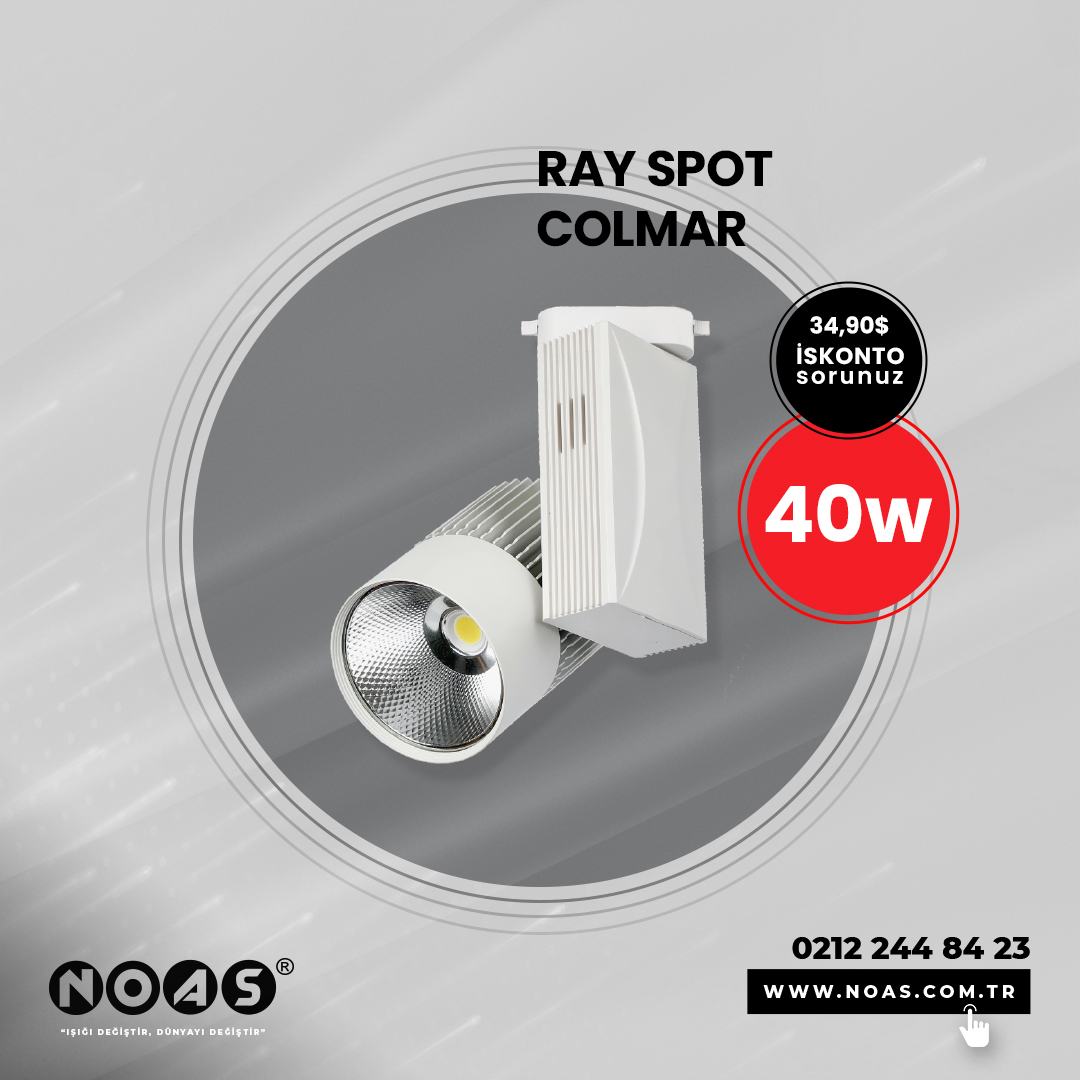 noasturkiye's tweet photo. 40W SİYAH KASA COLMAR LED RAY SPOT ve 40W BEYAZ KASA COLMAR LED RAY SPOT ürünleri beyaz ve günışığı renk seçenekleri ile stoklarımızda!
Ürünlerimiz hakkında detaylı bilgi almak ve iskonto için bize ulaşın.
#rayspot #rayspotaydınlatma #noas #yusemled #light #istanbul #türkiye https://t.co/cyMvU52dFr