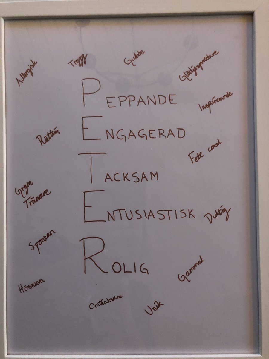johansen_peter's tweet photo. Fick den här av flickorna i laget igår. Måste göra något rätt fortfarande. #LI20 #tränarchef https://t.co/nQDi7kHVbS