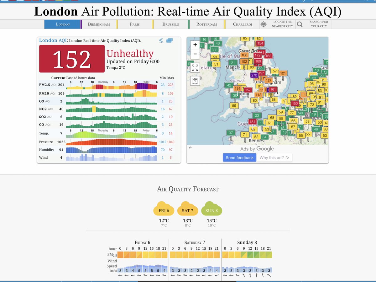 24/...  #CodeBlack: VERY HIGH 10/10 particle  #AirPollution smothered large areas after bonfires and fireworks last night.  @DefraGovUK expects more tonight. Lack of active public warnings is INEXCUSABLE!  https://uk-air.defra.gov.uk/latest/period_plots?POL=GE10&period=weekly https://uk-air.defra.gov.uk  http://www.londonair.org.uk/london/asp/publicbulletin.asp