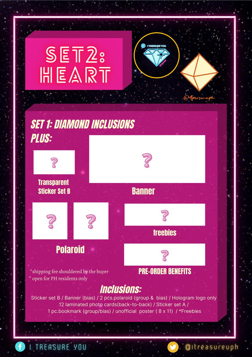 _4personaph's tweet photo. [HELP RT/WTS/LFB]

#TREASURE The First Step: Chapter 3 UNOFFICAL FANKIT 

💎 TREASURE IS BACK! 💎

Introducing the @itreasureuph x @4PersonaPH collab! Pre-order will be available on November 7, after comeback. 

ALL PRE-ORDER SETS WILL HAVE A POB. Dm for inquiries! ✨ https://t.co/q6CrDxTPMC