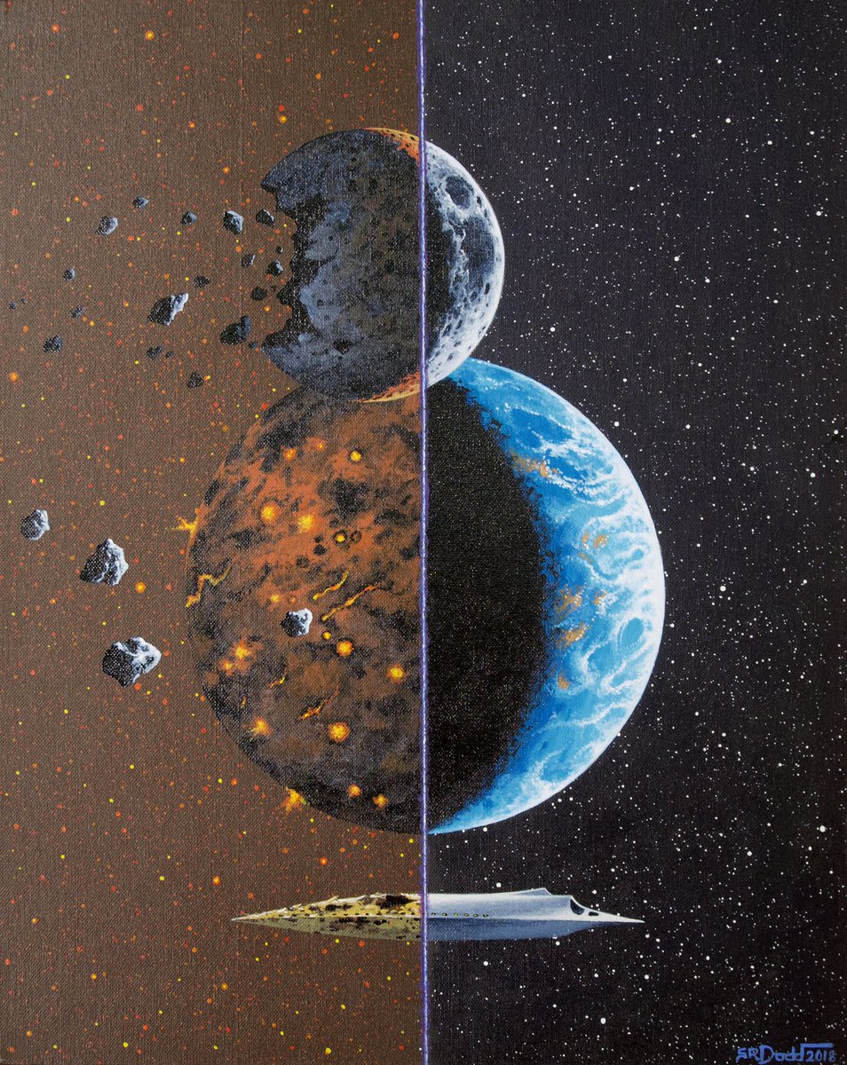 ArtistDepiction's tweet photo. Artist Depiction by Steve R Dodd #SpaceArt #steverdodd #spaceartwork https://t.co/vtLCkM9rE3