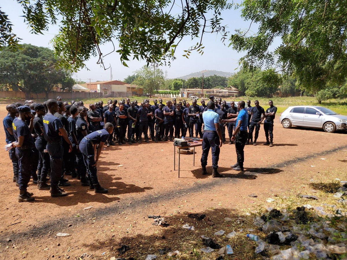 Session de renforcement des capacités en MO, armements, GTPI et PHP, au profit du GMS-MO de Bamako pour 08 semaines. Objectif : assurer la relève de la compagnie MO de Gao. Fiancement UNITAR à travers EMPABB.