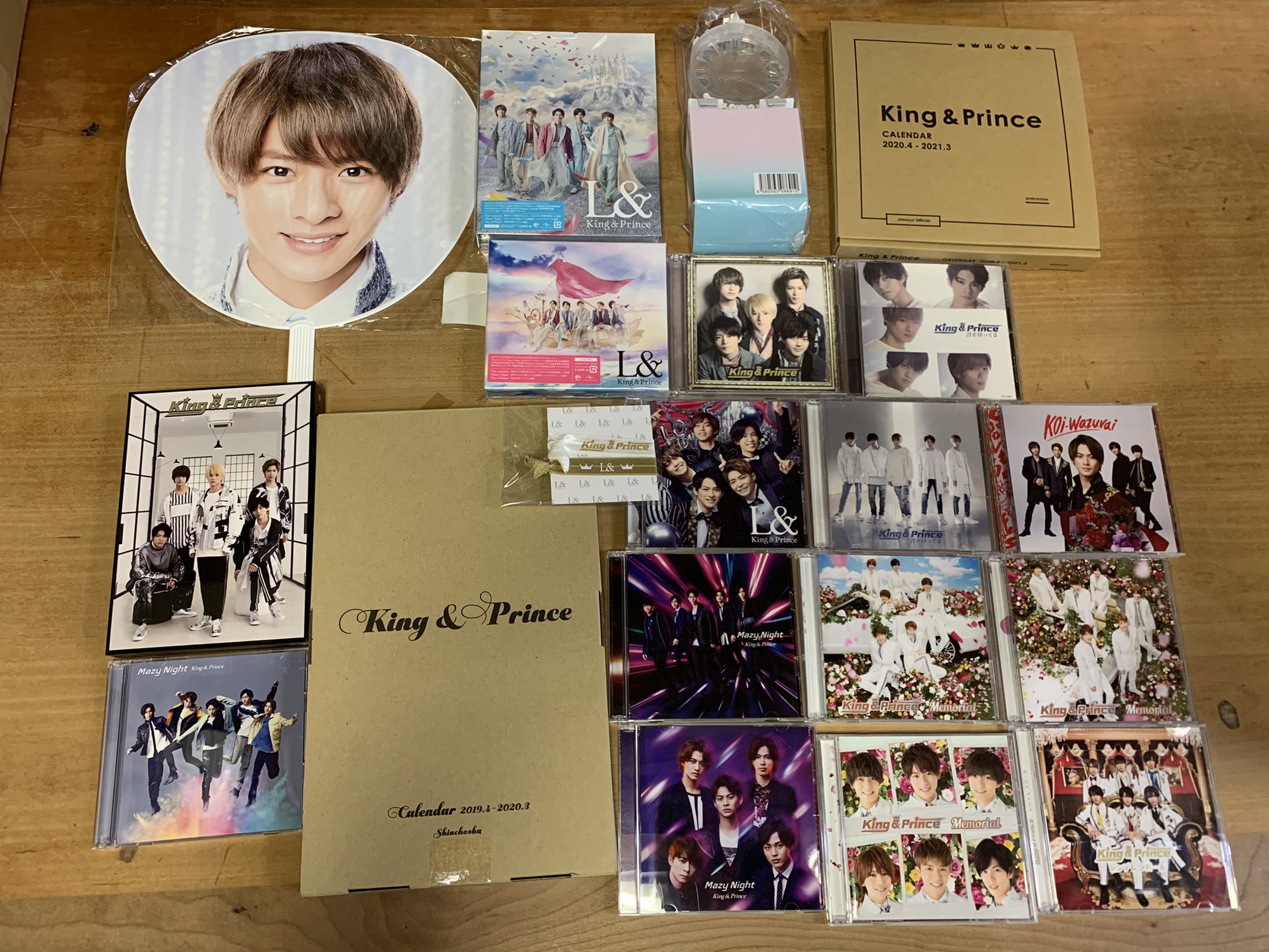 King & Prince セット カレンダー CD DVD King & Prince 5人 CD.DVD.ブルーレイ、カレンダー セット King