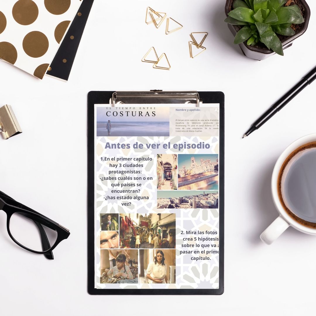 Material gratuito de <a href="/el/">ELEAGUE_has_moved</a>.tiempoentrecosturas para tus clases de ELE ✂️(a partir de un B1) . Link en bio para descargártelo gratis 
.
#ELE #profesordeespañol #spanishteachers #spanishteacher #profedeele #profesdeele #languageteacher #myspanishclass #profesmolones #ideasele