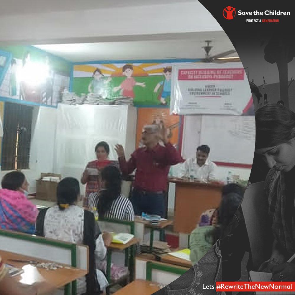 balrakshabharat's tweet photo. With the hope that things will soon get back to normal, Save the Children is ensuring that teachers are all geared up &amp; well-equipped once schools reopen
Our Education Team organized a 3-day teachers' training this past week in the Barauli Ahir block of Agra. #RewriteTheNewNormal https://t.co/l7zh71uMVO