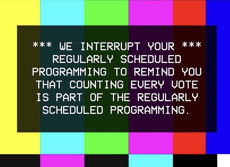 VoiceOfJMG's tweet photo. #CountEveryVote https://t.co/HXJ4gPF627