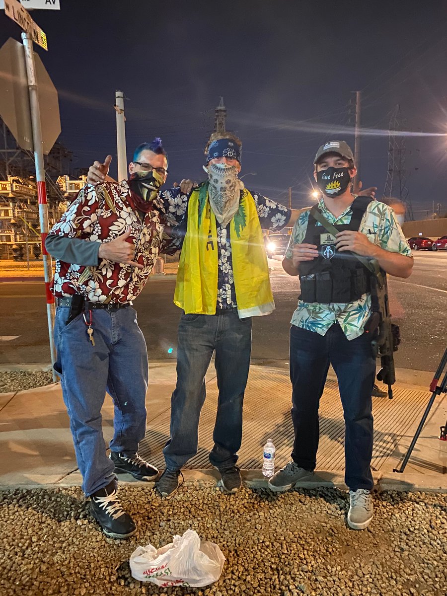 Small boogaloo contingent also present