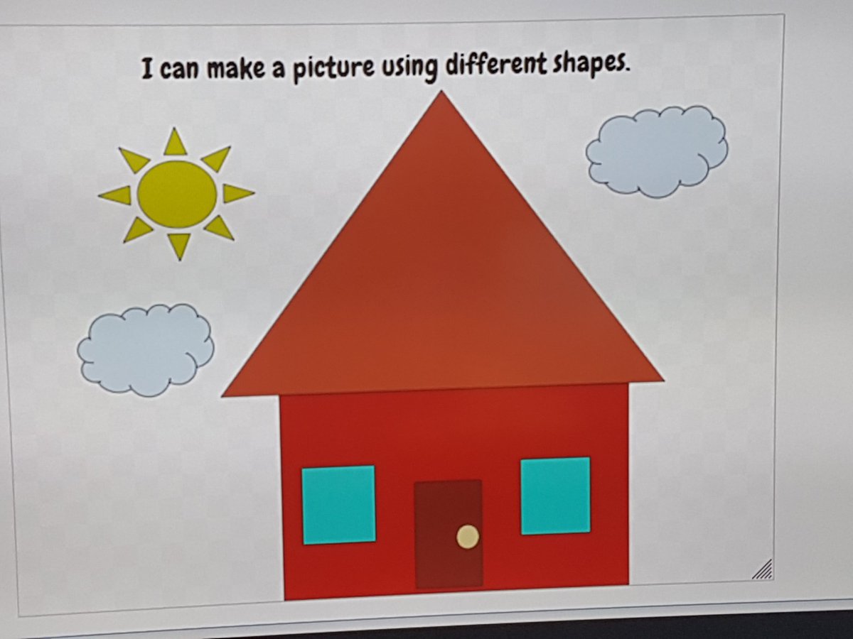 KF were creating pictures in Google Drawings today