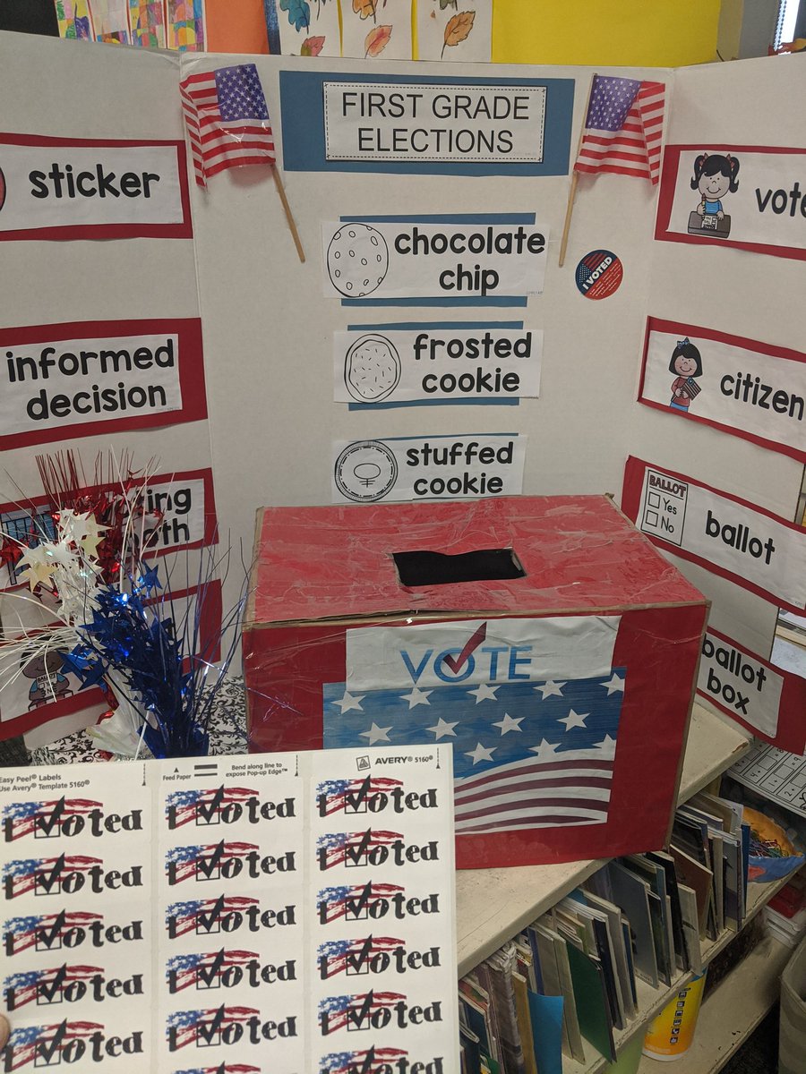 MrsB_in_Fourth's tweet photo. Tomorrow, Ss with cast their #vote in an important, crucial #Election2020..."The Great Cookie Election"! Hopefully, votes will be counted by their next pick-up day 🤣 https://t.co/0rP34AAD2H
