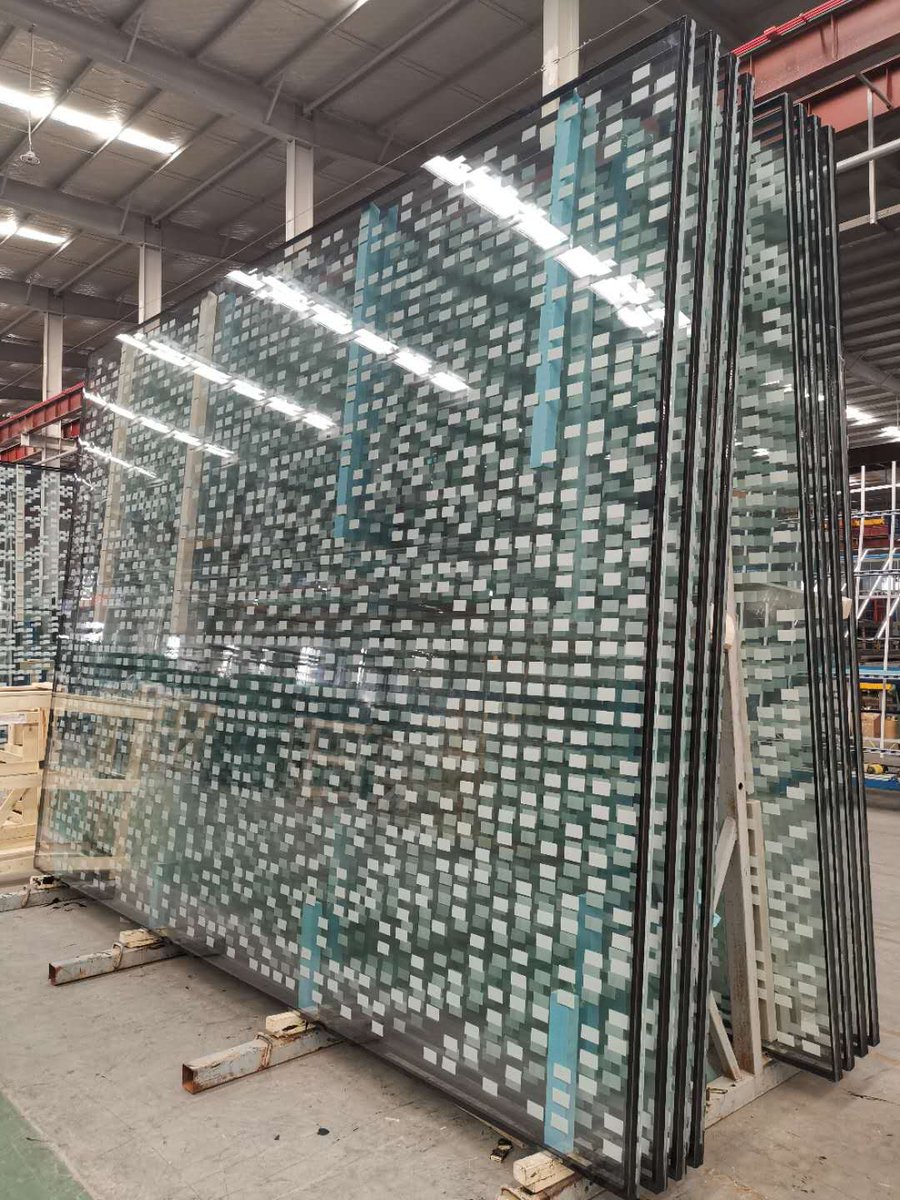 SimonHe7's tweet image. IGU: 8mmLow Iron LOW-E +16A+12mm Low Iron Silkscreen Printed Tempered+1.52SentryGlas+12mm Low Iron Tempered
Sentry Glass interlayer jointed;
Size：6000X3250mm

SHANDONG YAOHUA GLASS CO.,LTD
yaohuaglass.net
simonhe@yaohuaglass.net, 
Mobile:86-18668924827