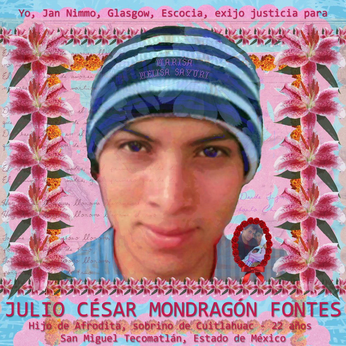 epigmenioibarra's tweet photo. Por JulioCesarMondragon asesinado 26Sep14 decimos presente!
NoOlvidamos
ExtirparemosLaCorrupcion
ErradicaremosLaImpunidad
#TransformaremosMexico
@TapiaFernanda https://t.co/390gj8aJ4S