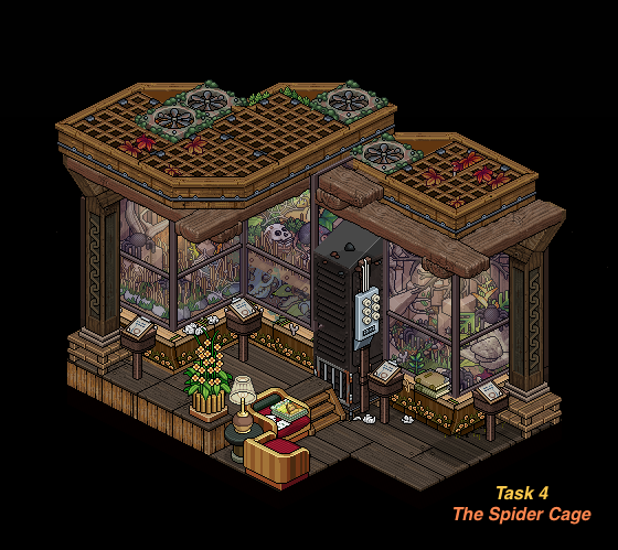 userearcandy's tweet photo. It was a fun competition and I enjoyed my time at builderscorp! Thanks @HabboCorlay and @icearbrHabbo for this beautiful opportunity! These are some of my favourite entries for the competition! https://t.co/KpcXCS1QRR