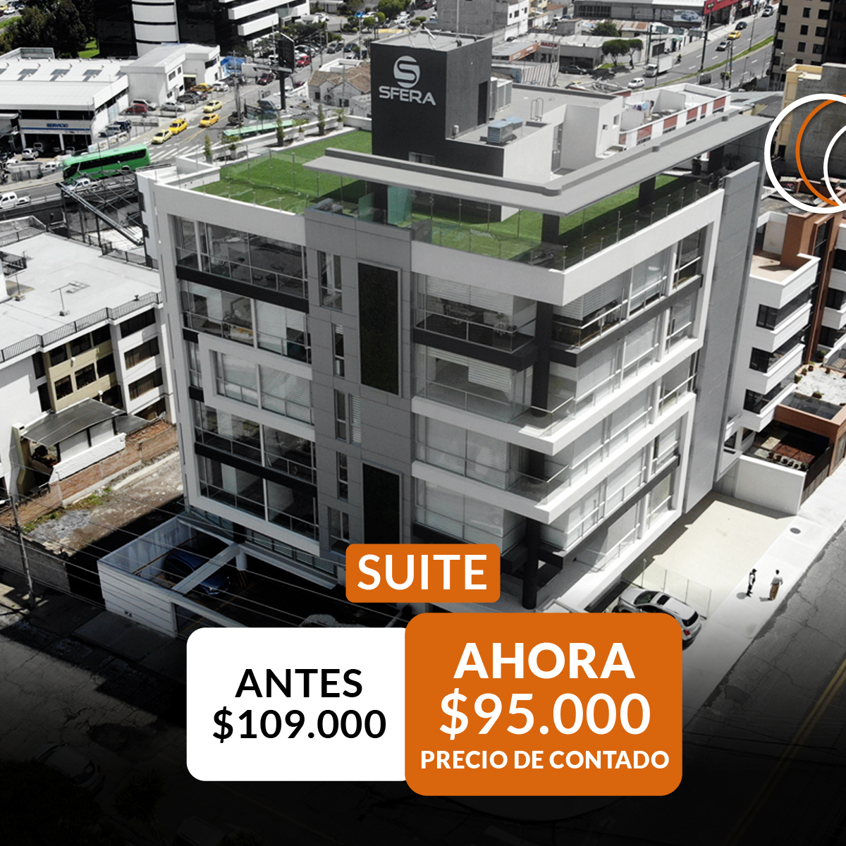 SferaConstru's tweet photo. Te ofrecemos excelente ubicación, acabados de primera y buen precio 📍Últimas 2 suites en Edificio #SFERAI  incluyen:
✅ Persianas dual shade
✅ Papel tapiz importado en pared de área social
✅ Iluminación LED 
✅ Parqueo ++
#departamentosenventa #uio #bienesraices #inmuebles https://t.co/9LffjJPxbo