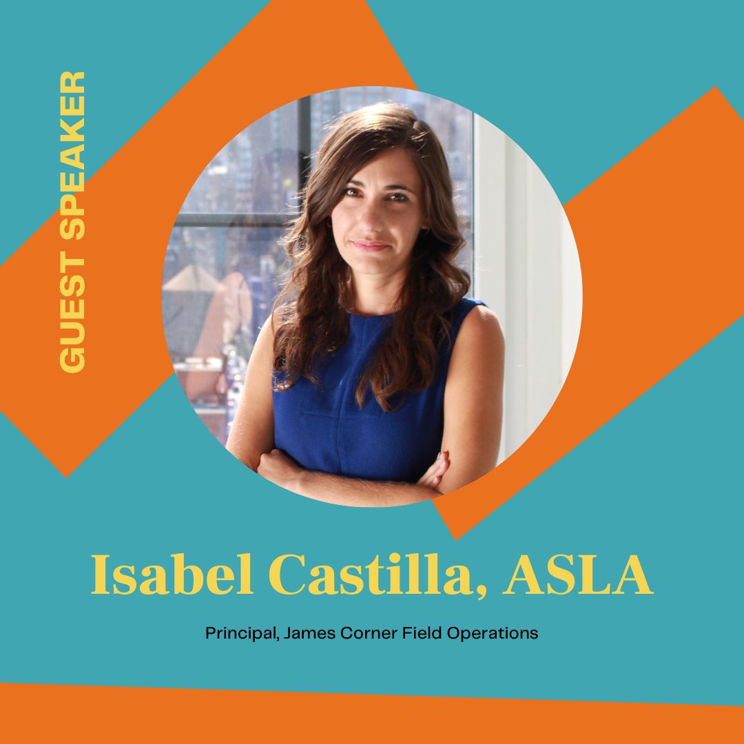 AlumniMolina's tweet photo. We would like to thank Isabel Castilla, ASLA, from @fieldoperations for speaking to our Molina high school students today! Her perspective and experience was invaluable to our students as they navigate their own semester long projects! #fieldoperations #jamescornerfieldoperations https://t.co/BwCZWgbYTE